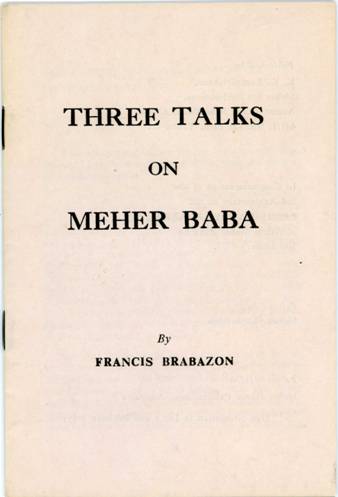 Three Talks on Meher Baba