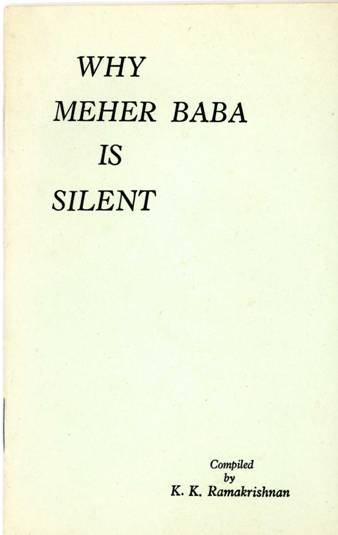 Why Meher Baba is Silent